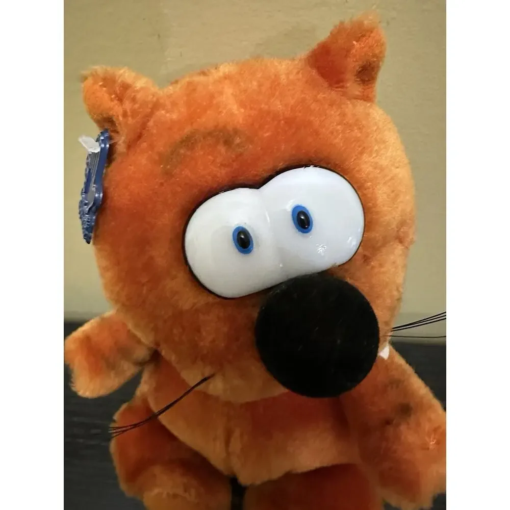 Applause 1982 Vintage Heathcliff Plush Cat Orange Tabby 10